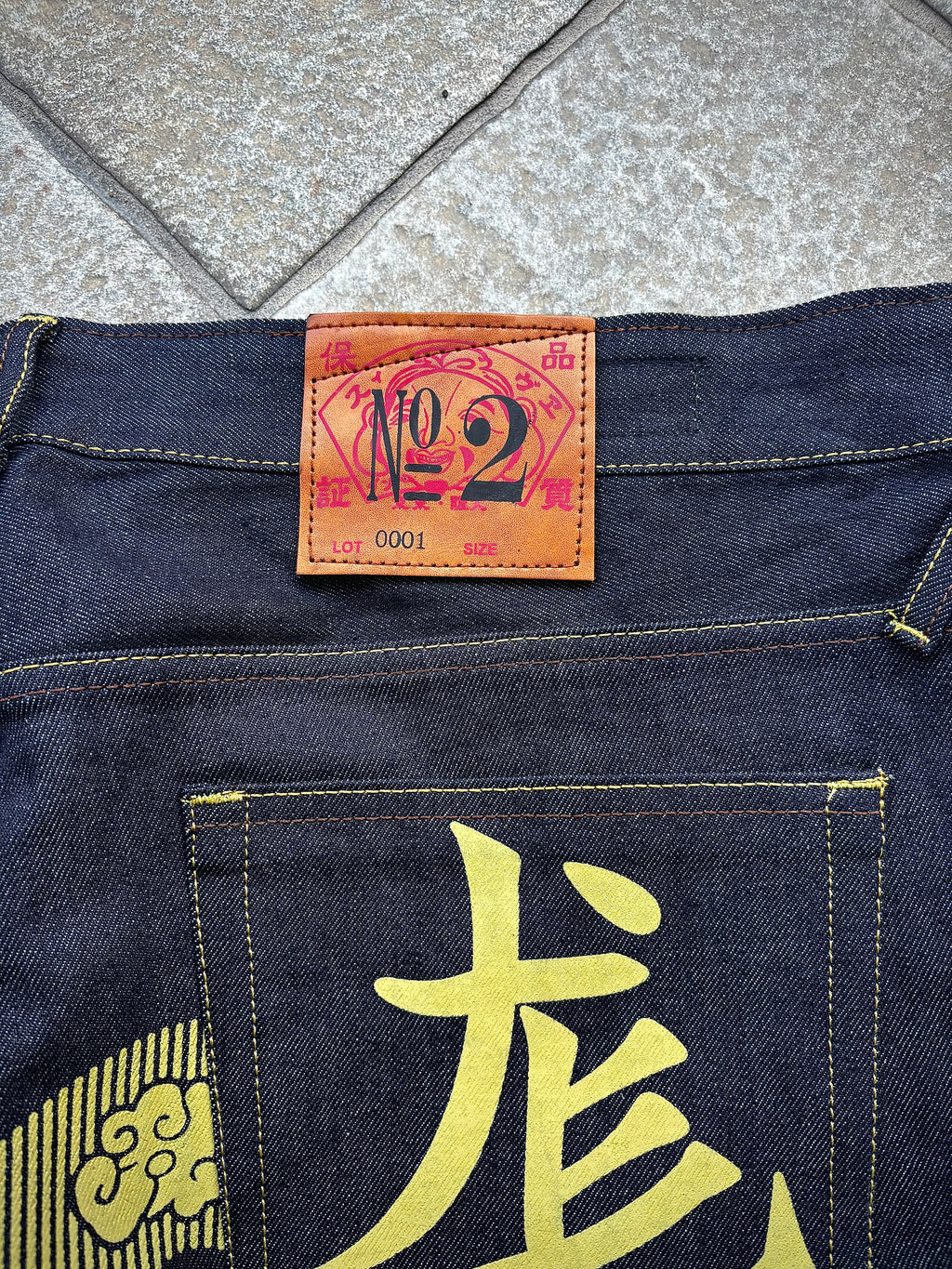 EVISU No.2 – Jeans Baggy Selvedge Japanese Denim