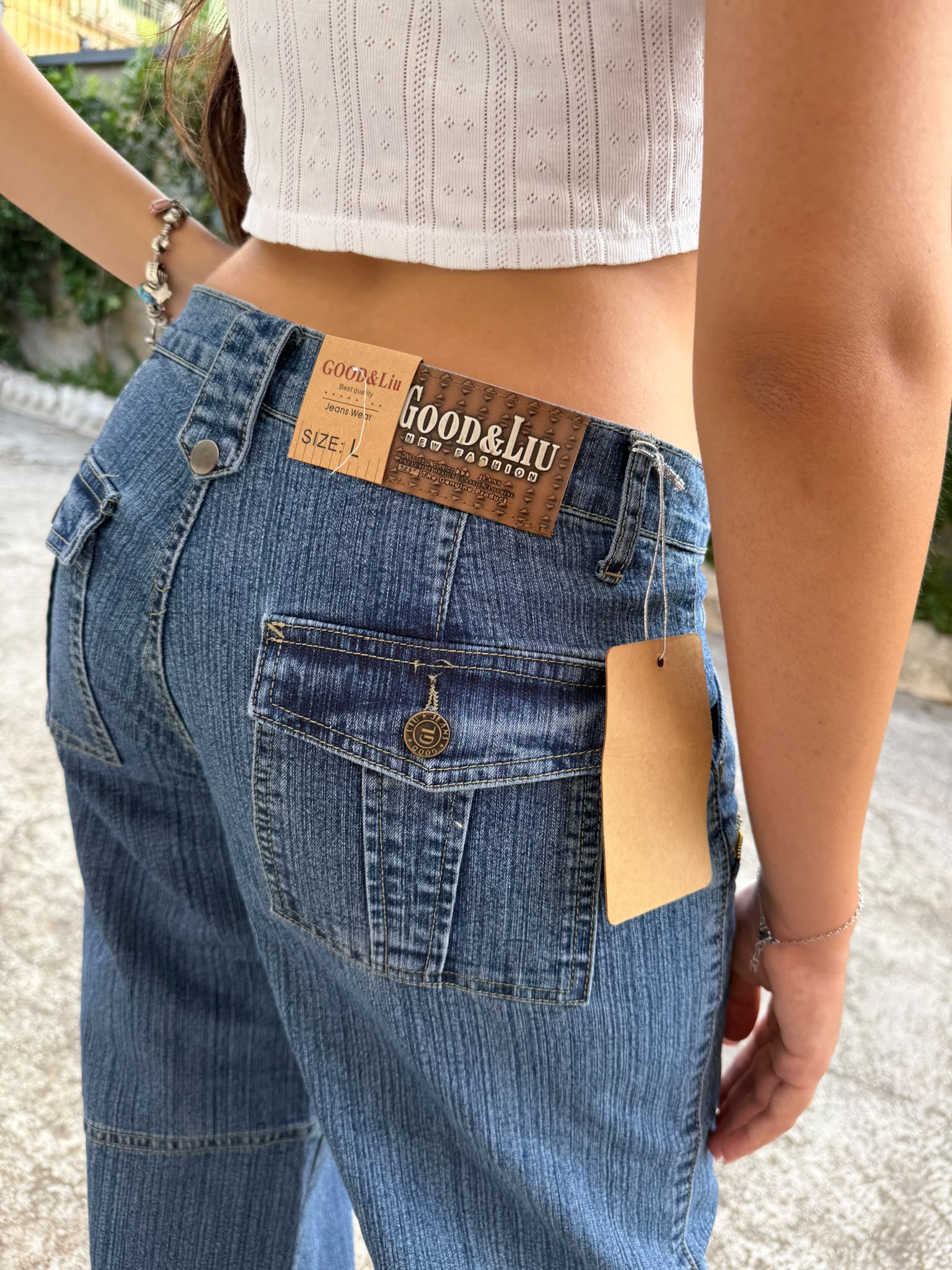 Jeans Cargo Y2K Wide Leg