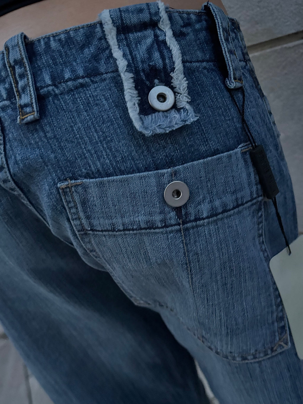 Jeans Vita Bassa Y2K Flare