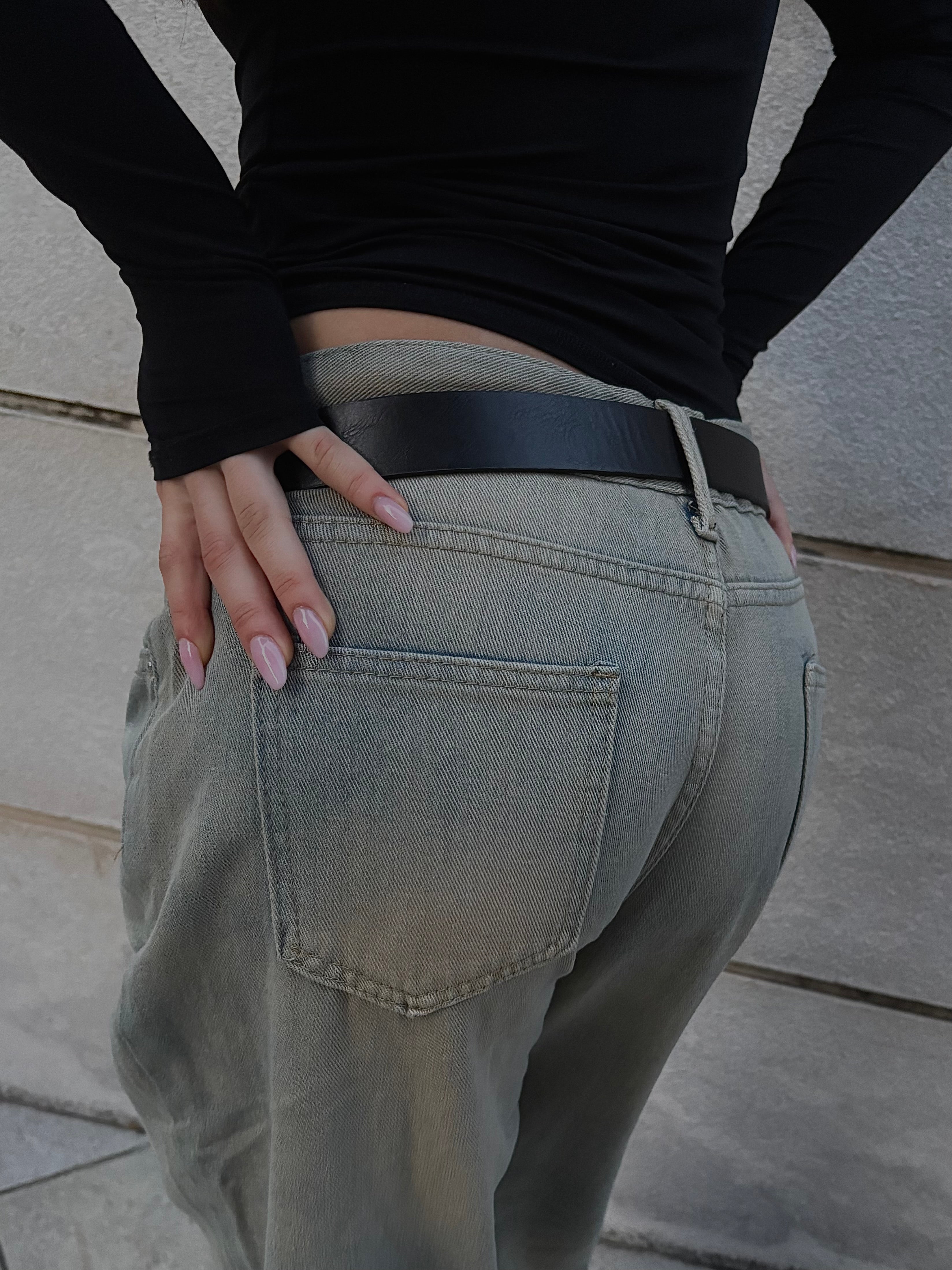 Jeans Sand Washed