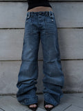 Jeans Vita Bassa Y2K Flare