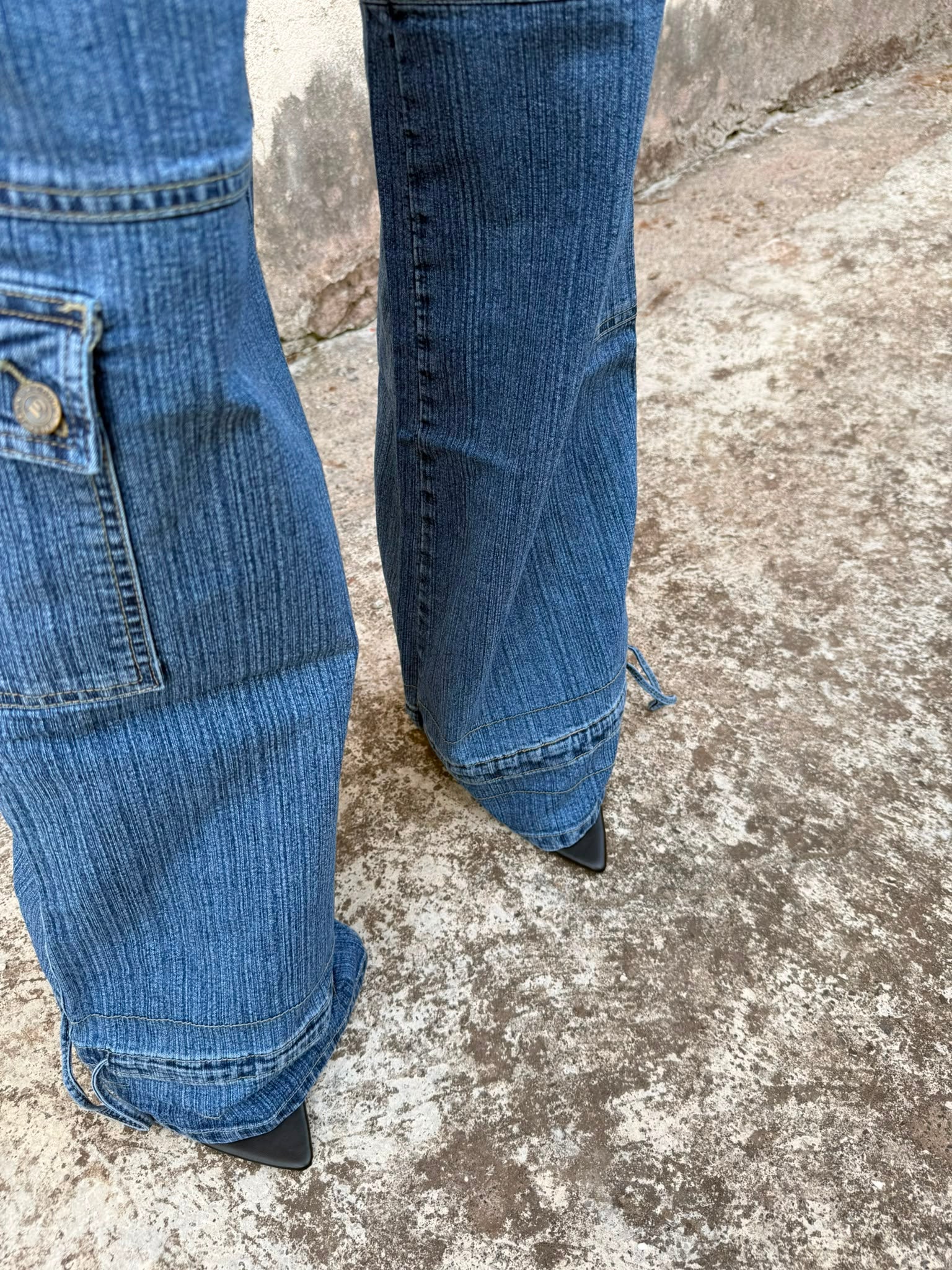 Jeans Cargo Y2K Wide Leg