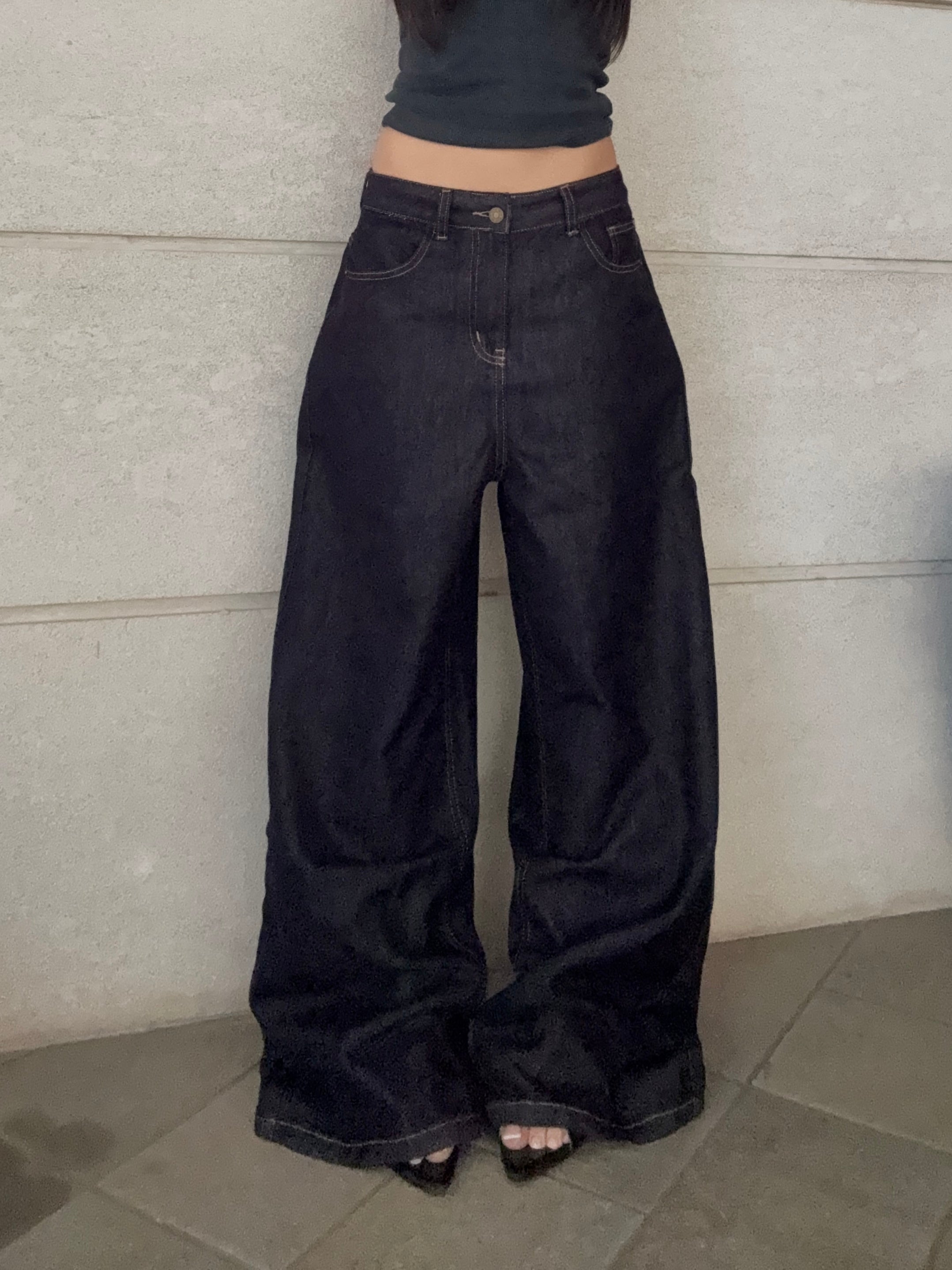Jeans Blue Pocket