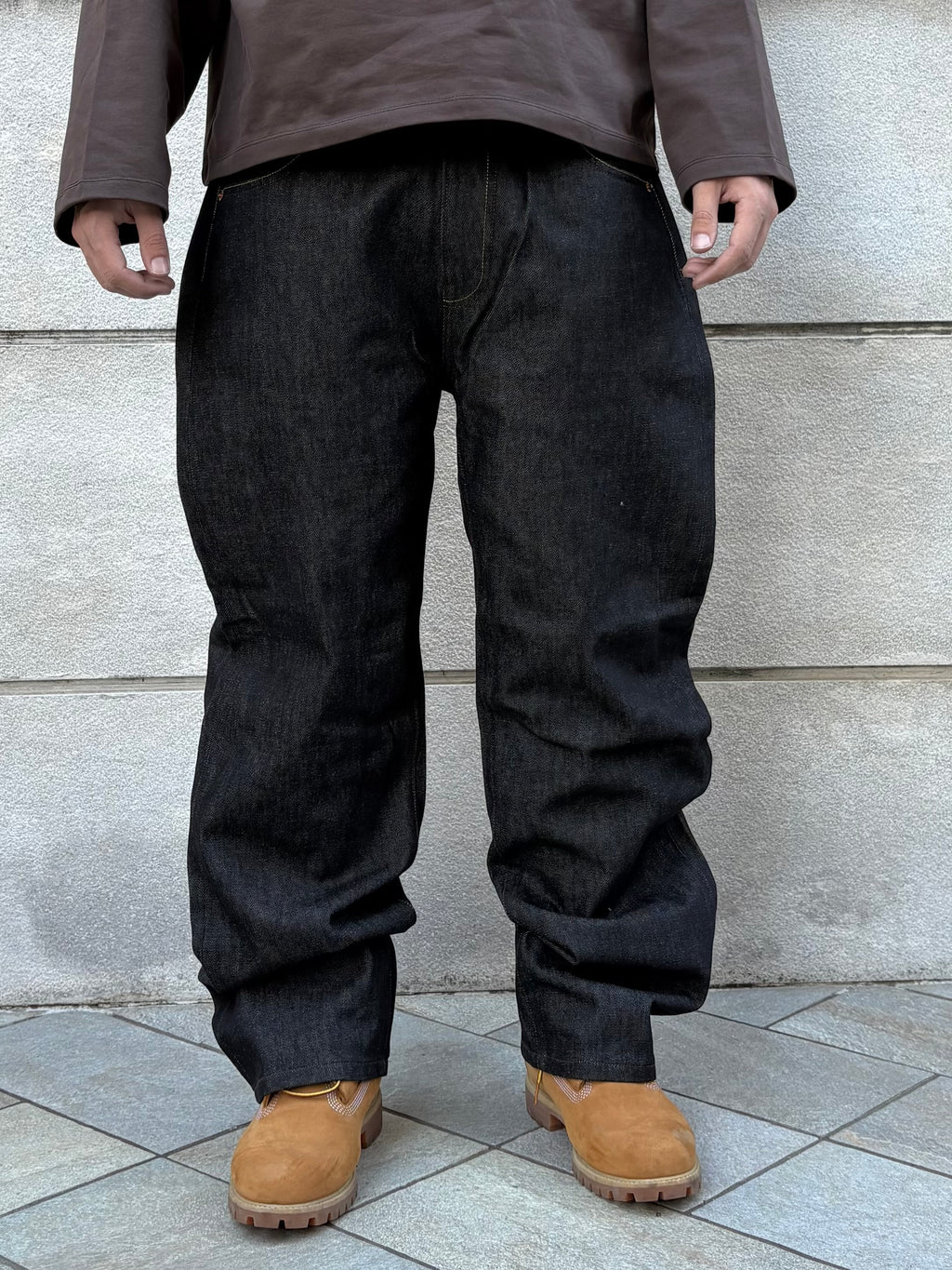 EVISU No.1 Daruma Moto Club – Jeans Baggy Japanese Streetwear