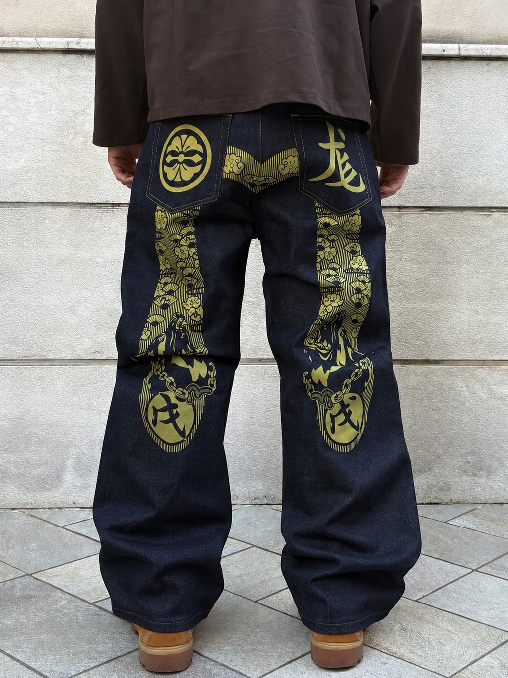 EVISU No.2 – Jeans Baggy Selvedge Japanese Denim