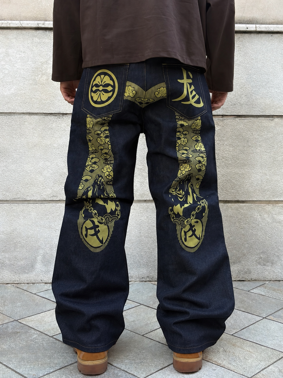 EVISU No.2 – Jeans Baggy Selvedge Japanese Denim