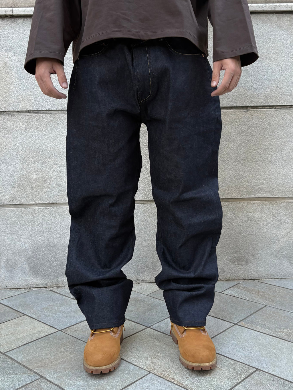 EVISU No.2 Japanese Dragon Green – Jeans Baggy Y2K