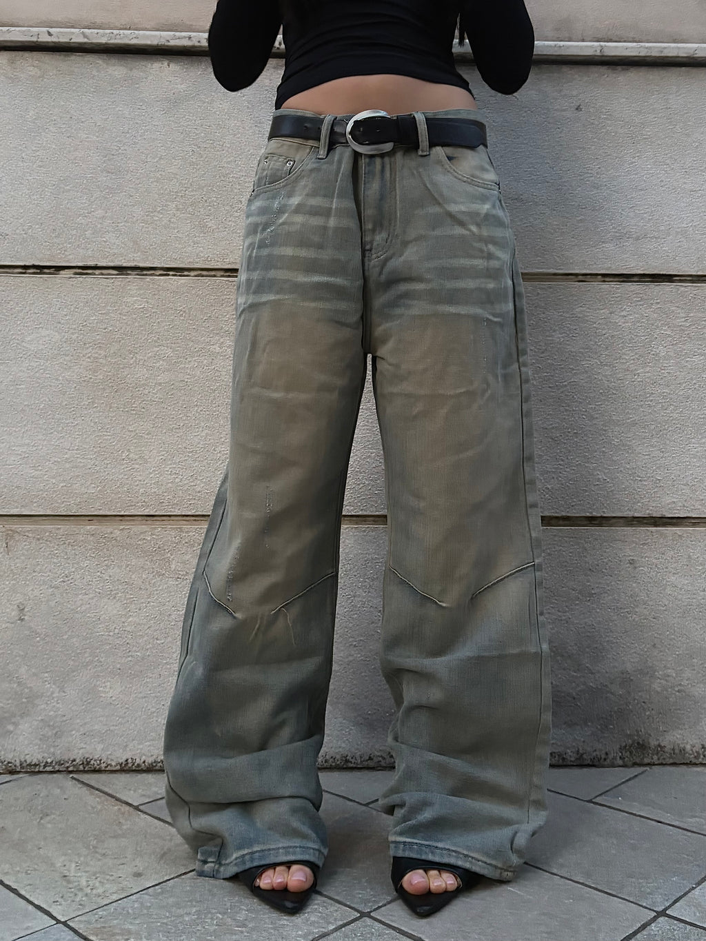 Jeans Sand Washed
