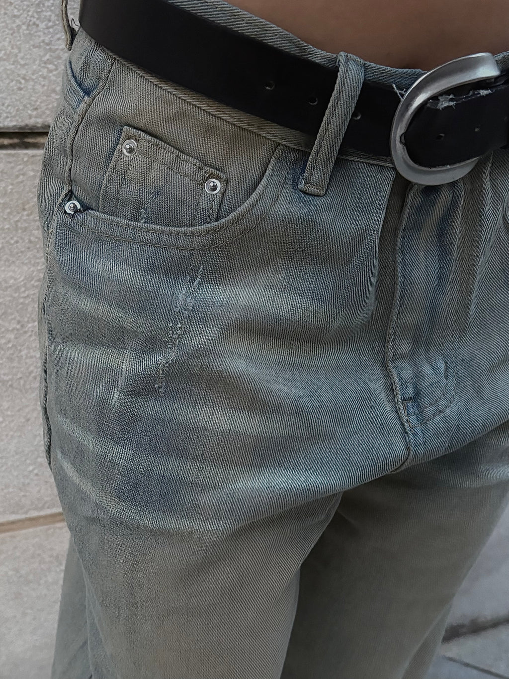 Jeans Sand Washed