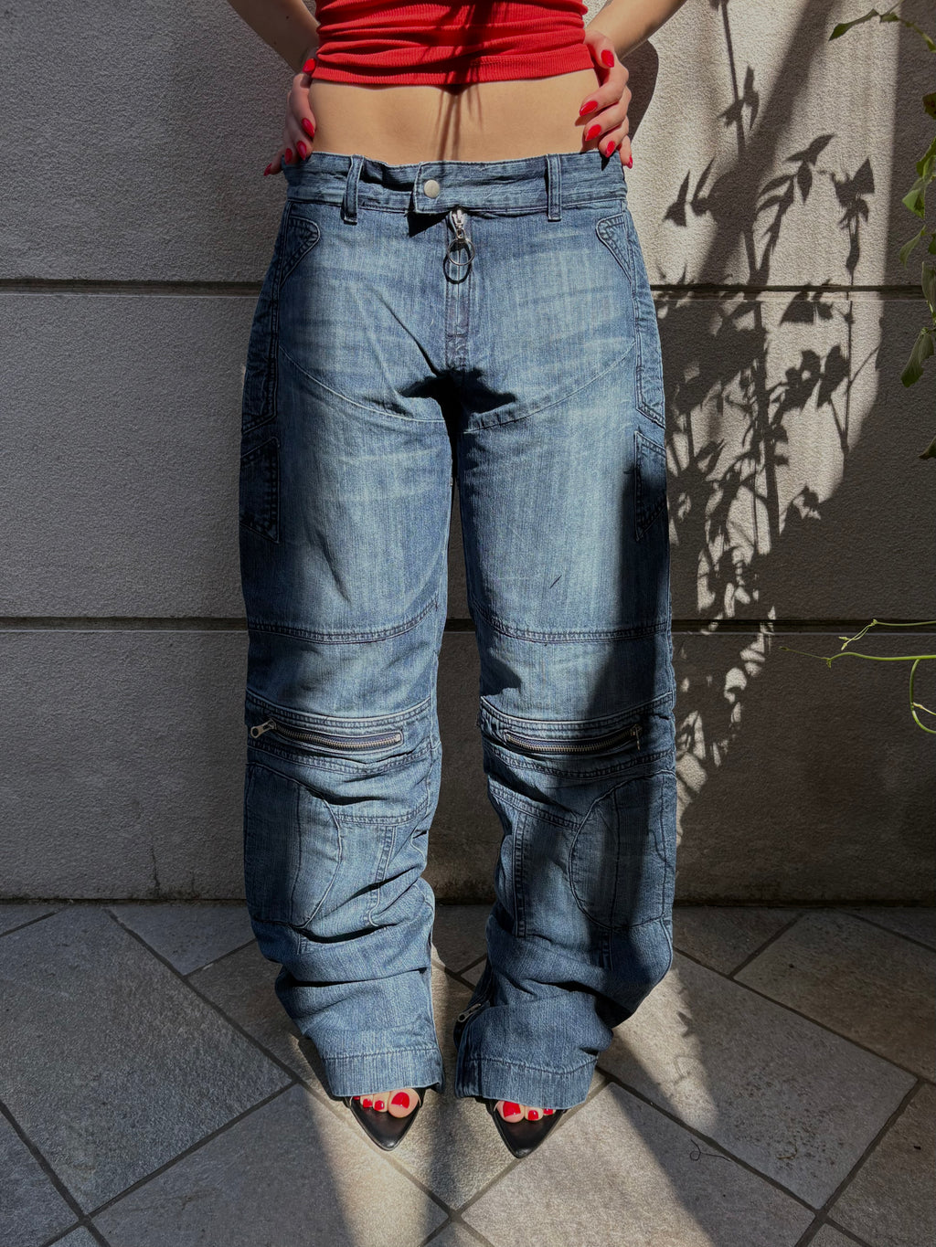Jeans Zipped