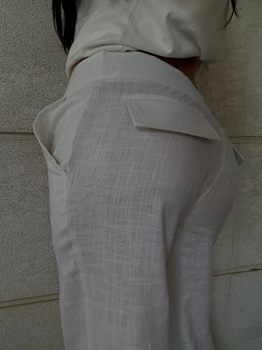 Pants 100% lino