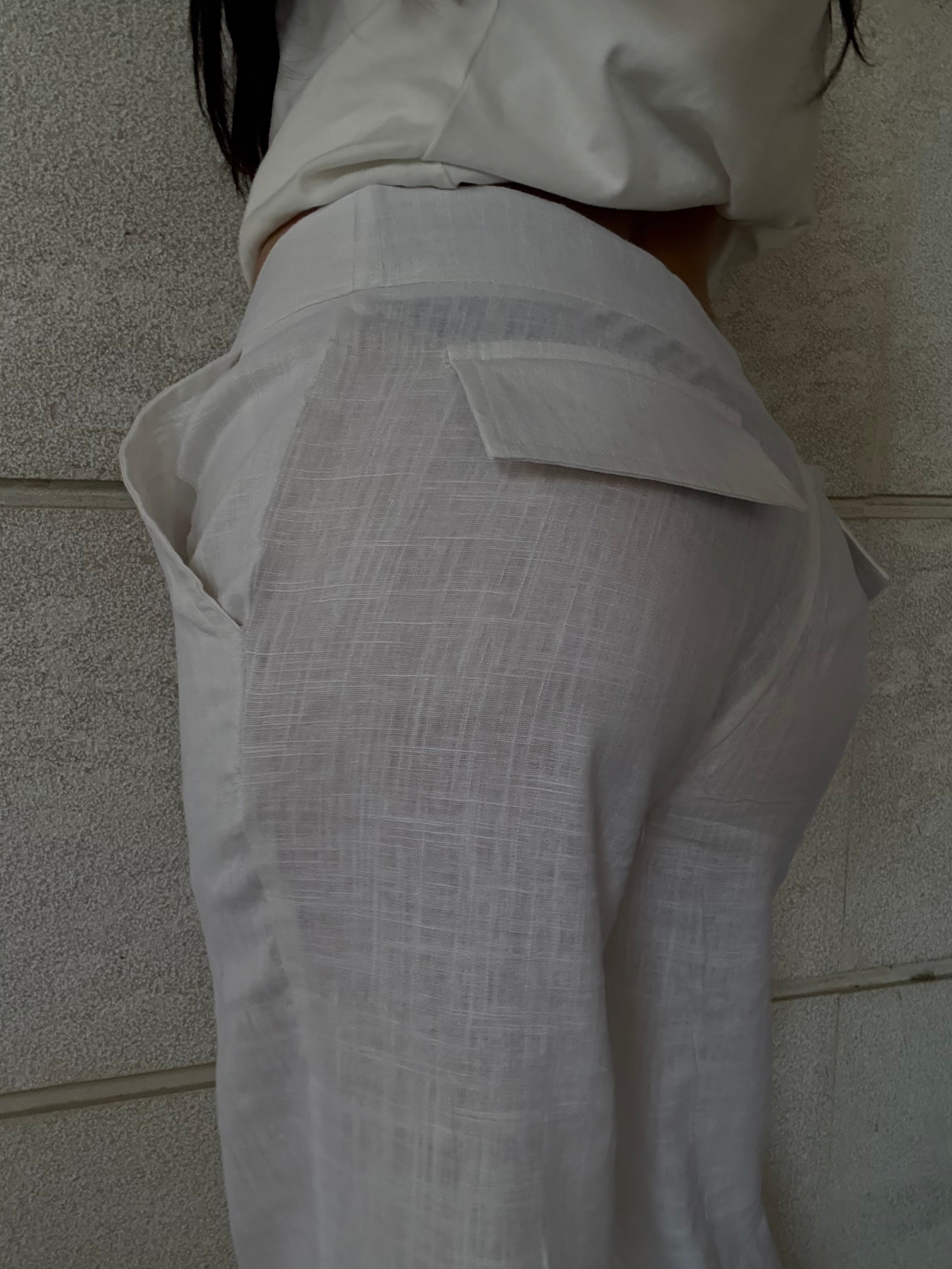 Pants 100% lino