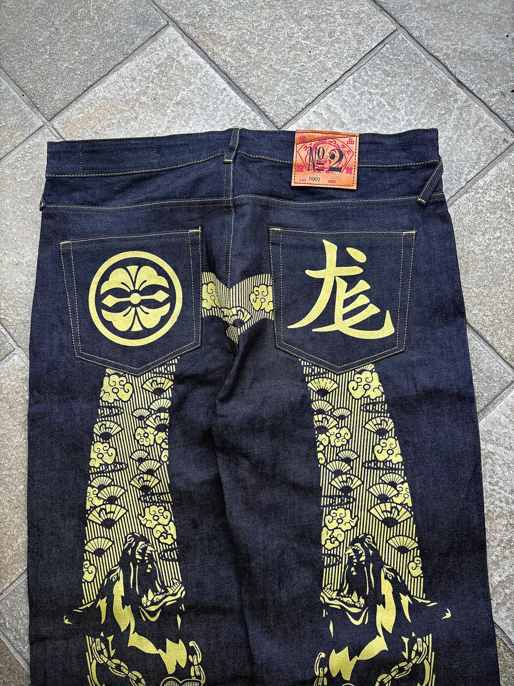 EVISU No.2 – Jeans Baggy Selvedge Japanese Denim