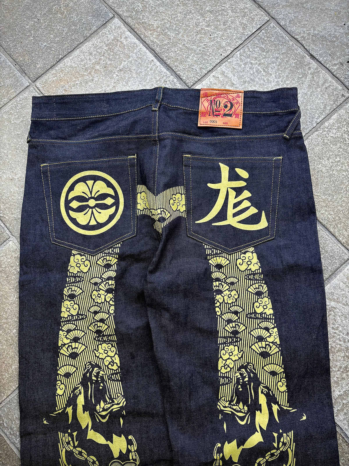 EVISU No.2 – Jeans Baggy Selvedge Japanese Denim