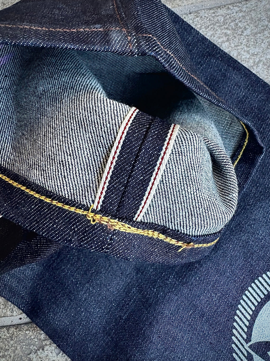 EVISU No.2 Japanese Dragon White – Jeans Baggy Y2K