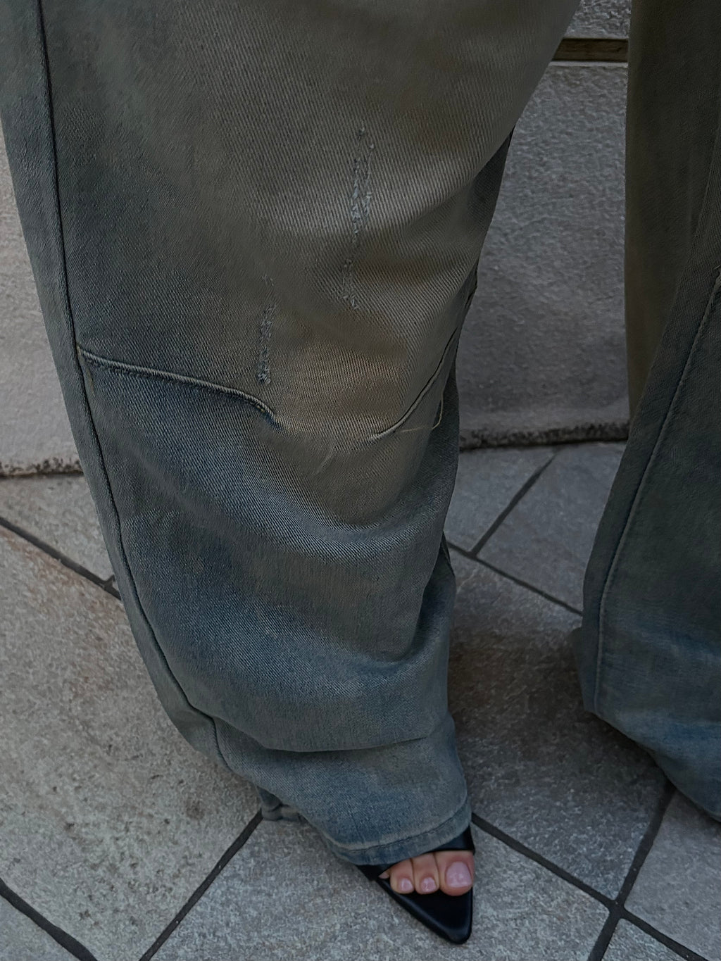 Jeans Sand Washed