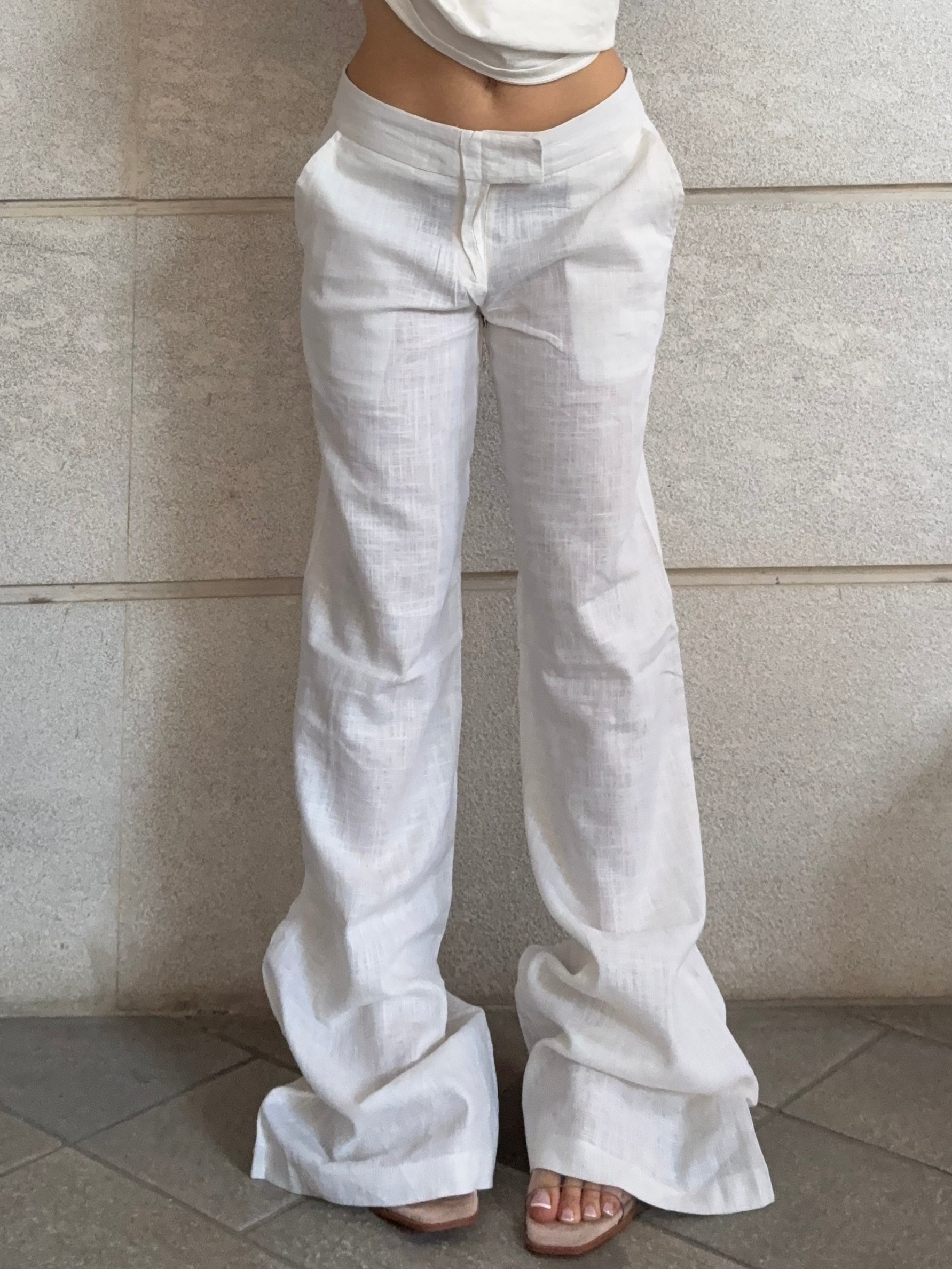 Pants 100% lino