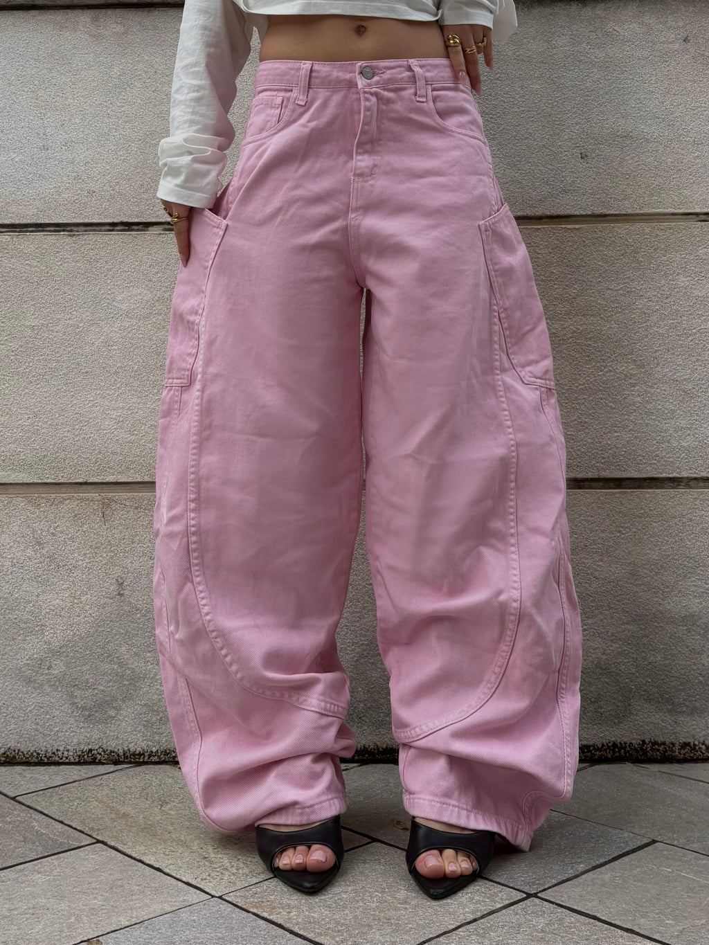 Jeans Balloon Rosa