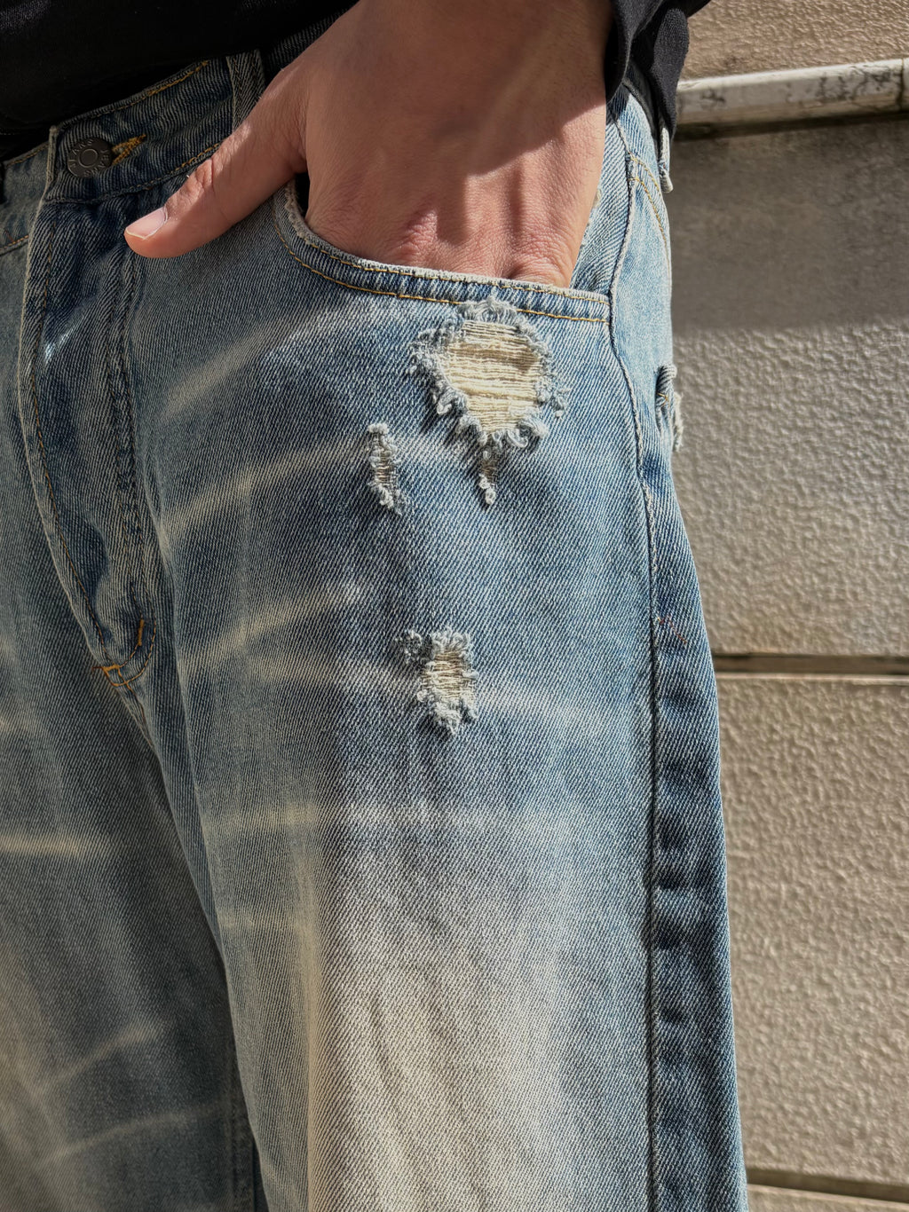 Jeans Washed Baggy