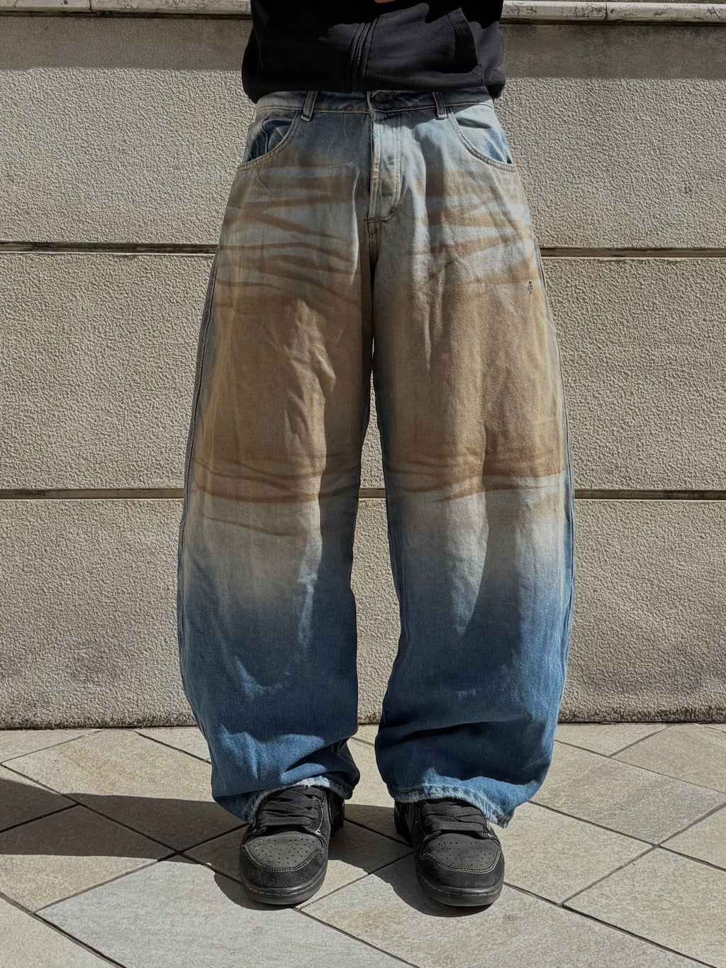 Jeans Baggy Sand Washed