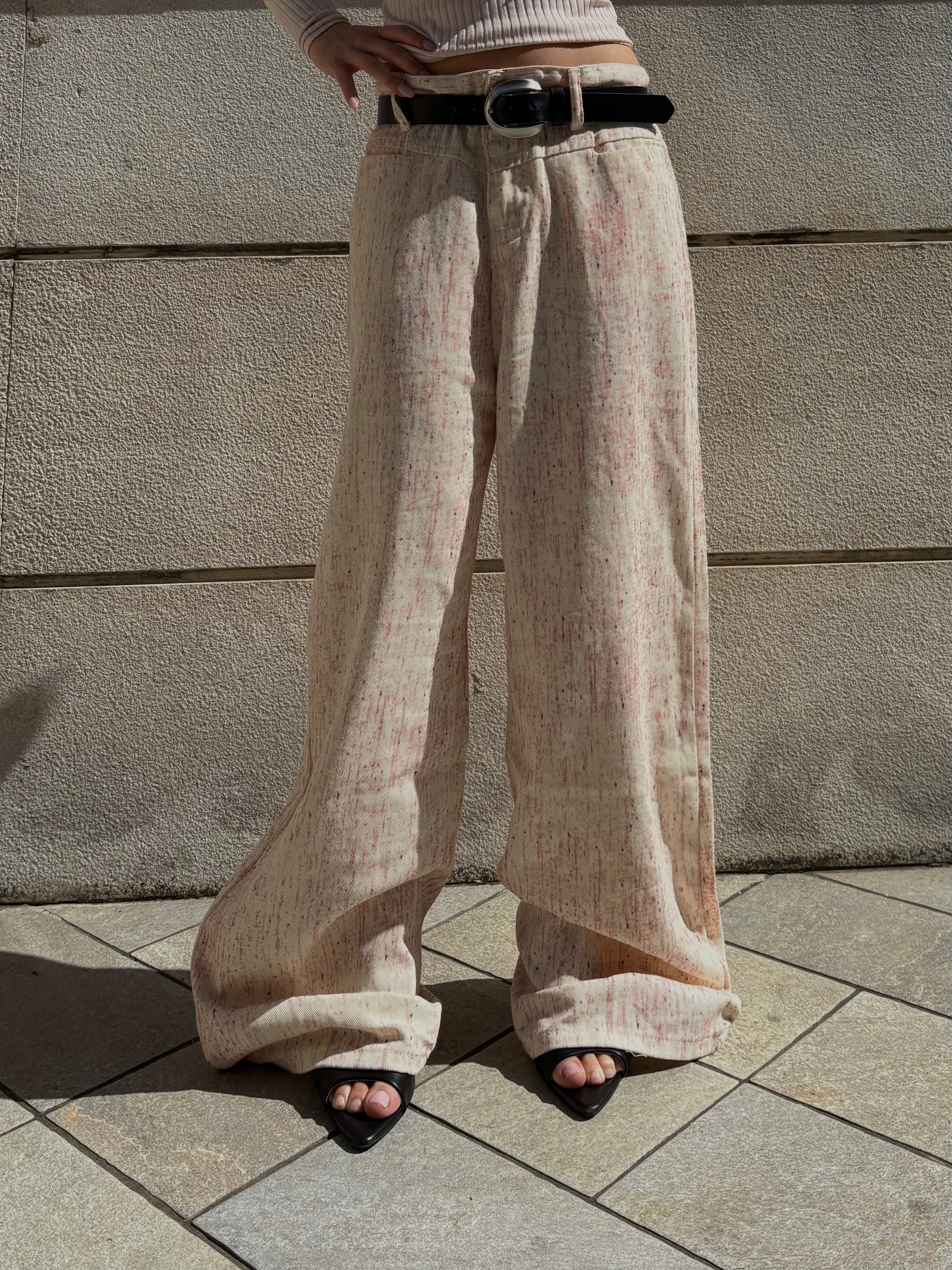 Jeans Pink Bow