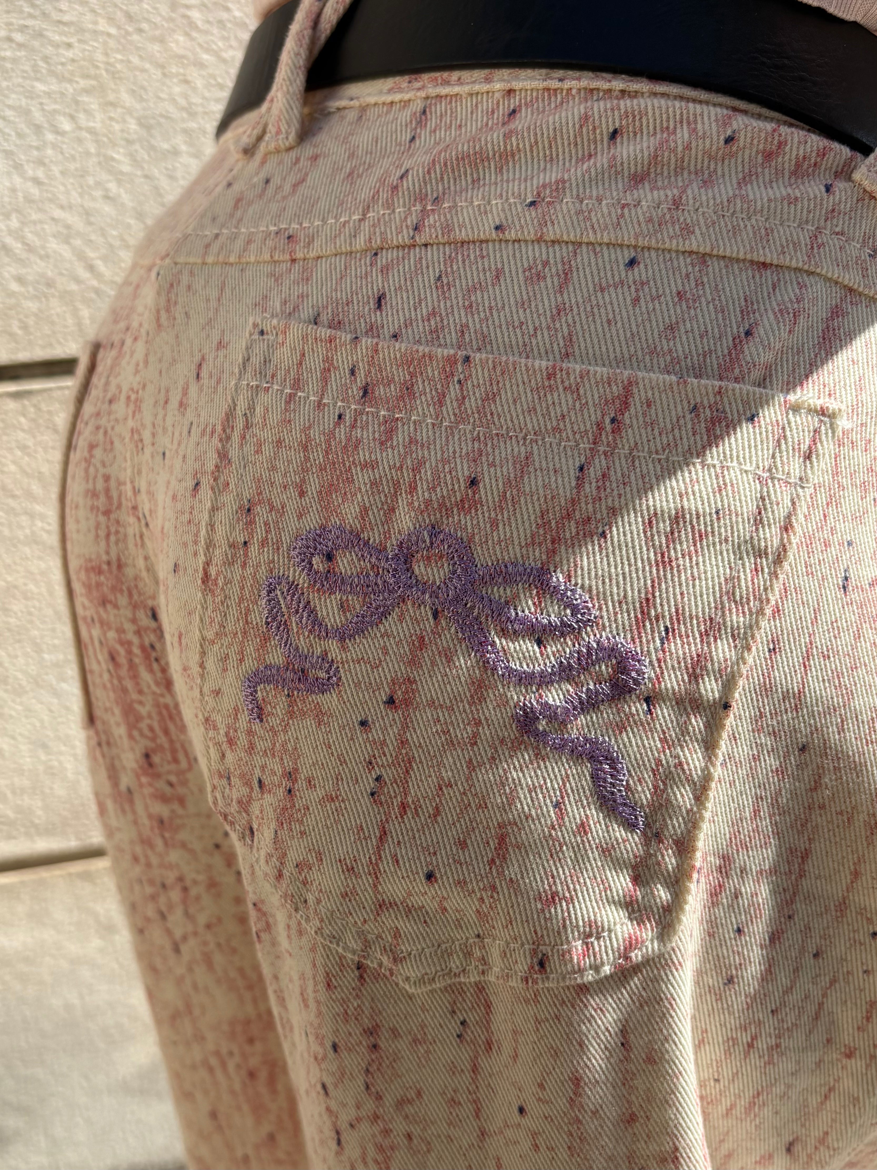 Jeans Pink Bow