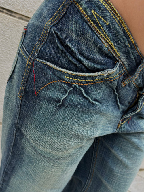 Jeans a Vita Bassa Washed