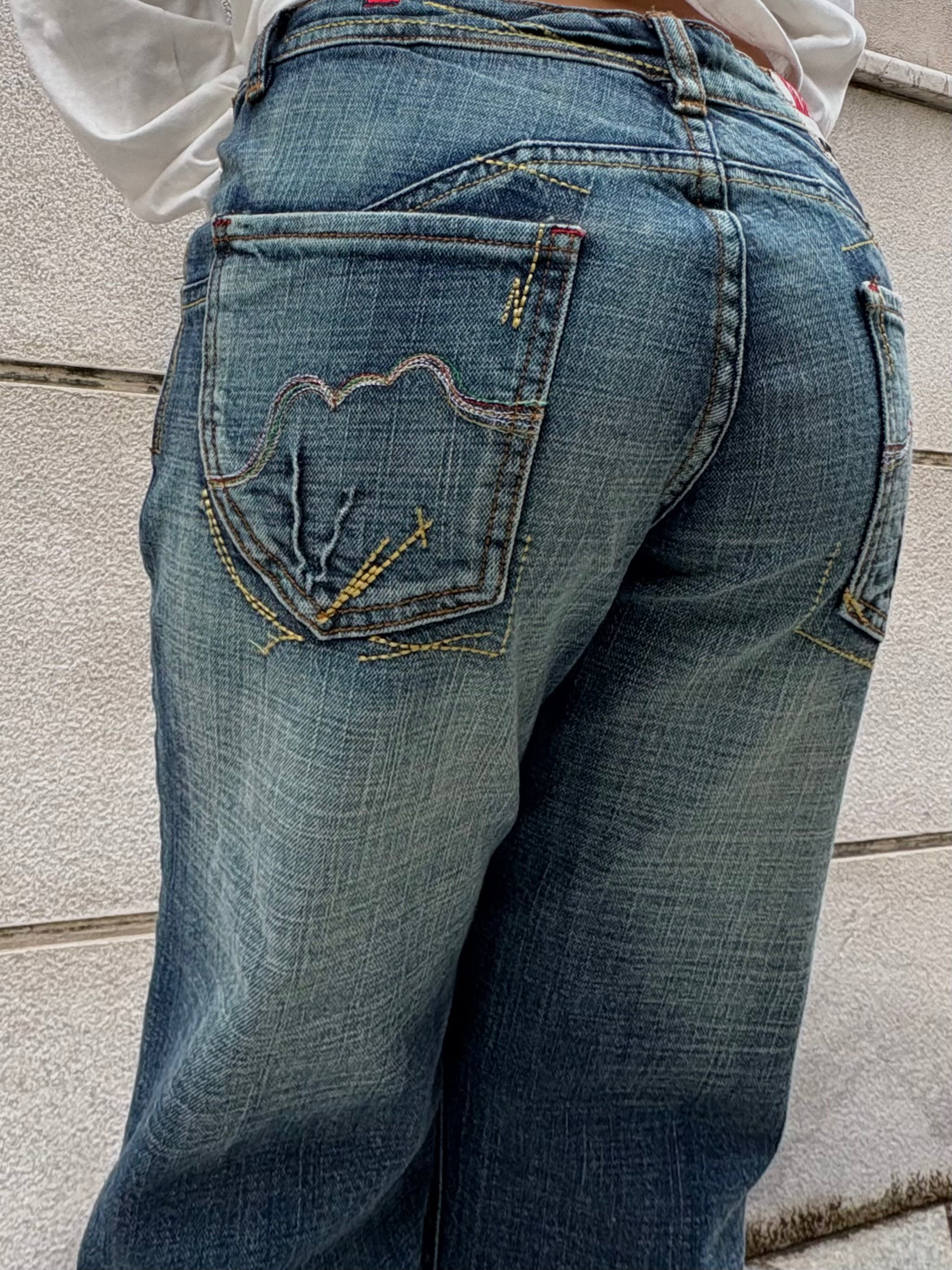 Jeans a Vita Bassa Washed